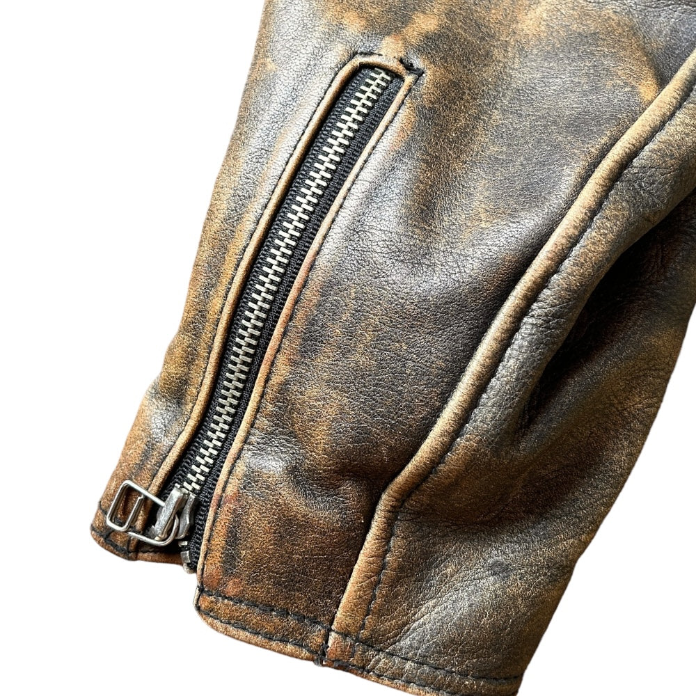Vintage Leather Jacket Made in South Korea - Ex Materia