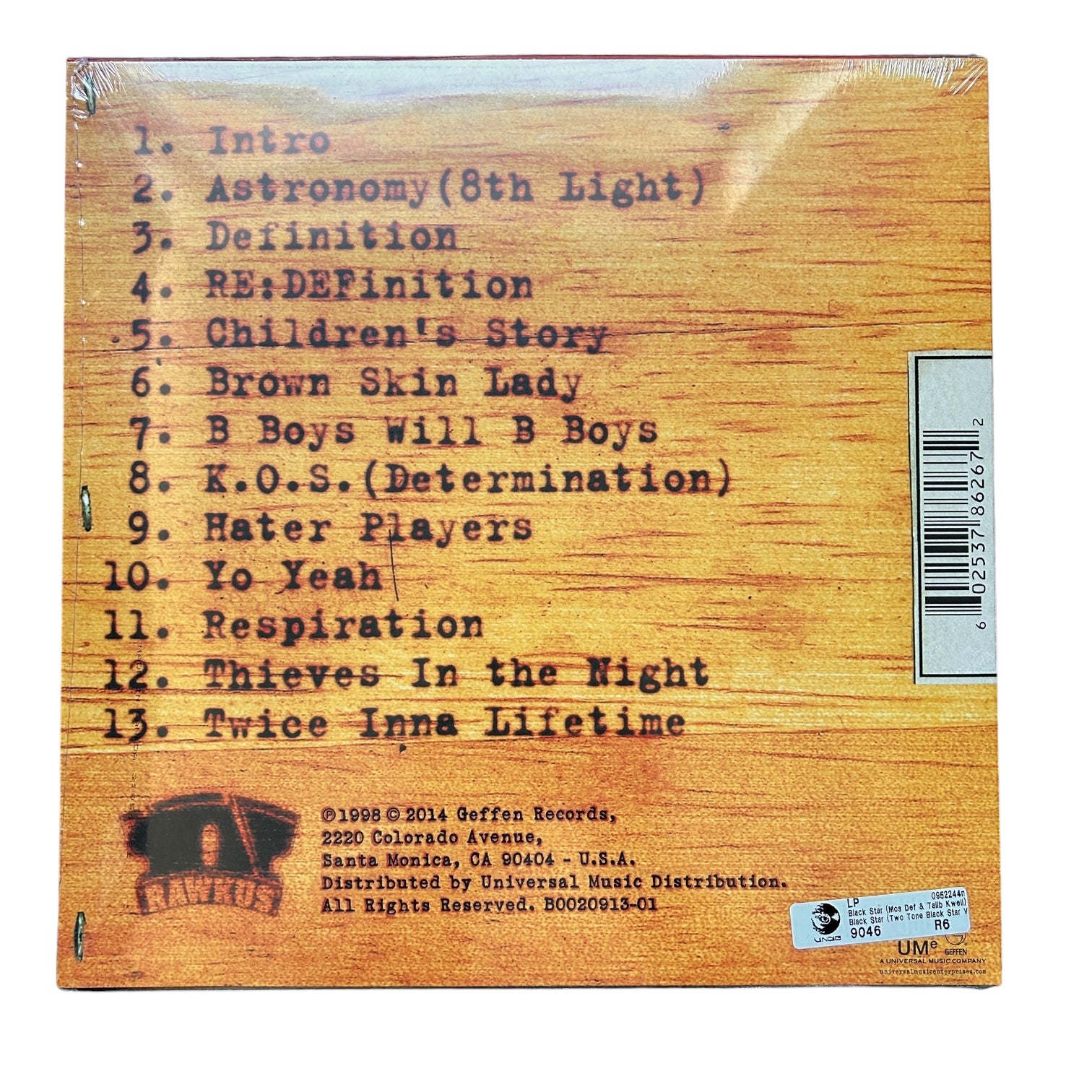 Black Star – Mos Def & Talib Kweli Are Black Star – Ex Materia