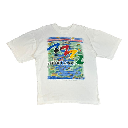 Vintage Sydney 2000 Olympics T-Shirt Made in Australia - Ex Materia