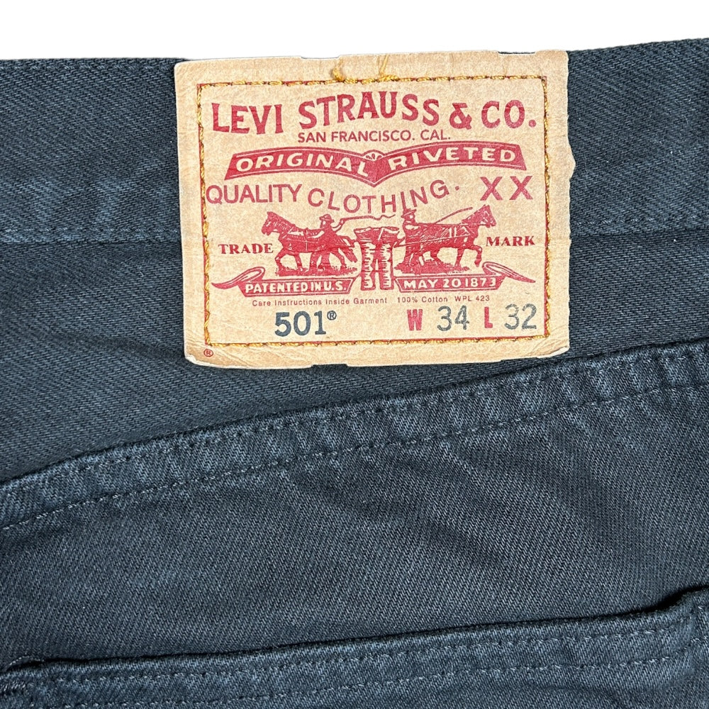 Levi's 501 Black 34/32 - Ex Materia