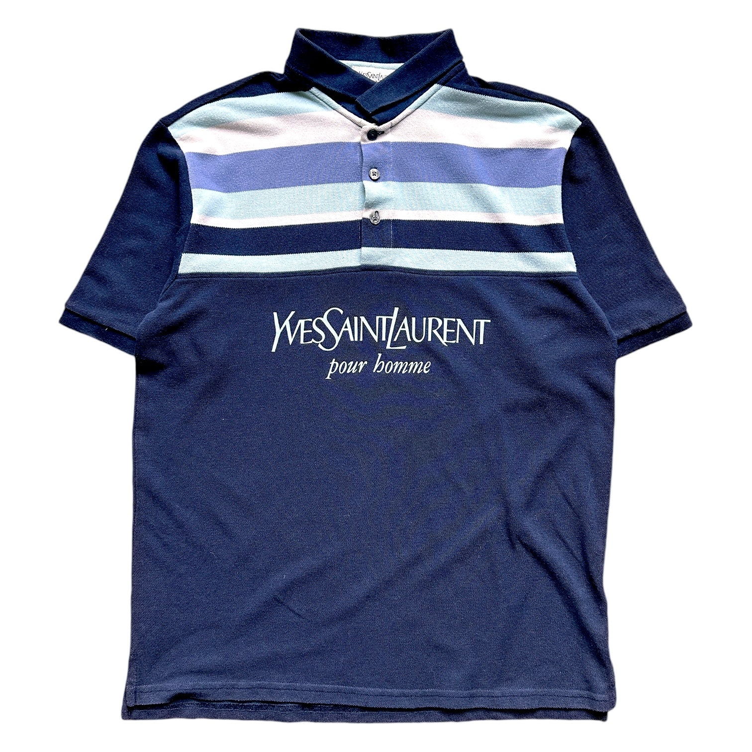 Vintage 90s Yves Saint Laurent Polo Shirt - Ex Materia