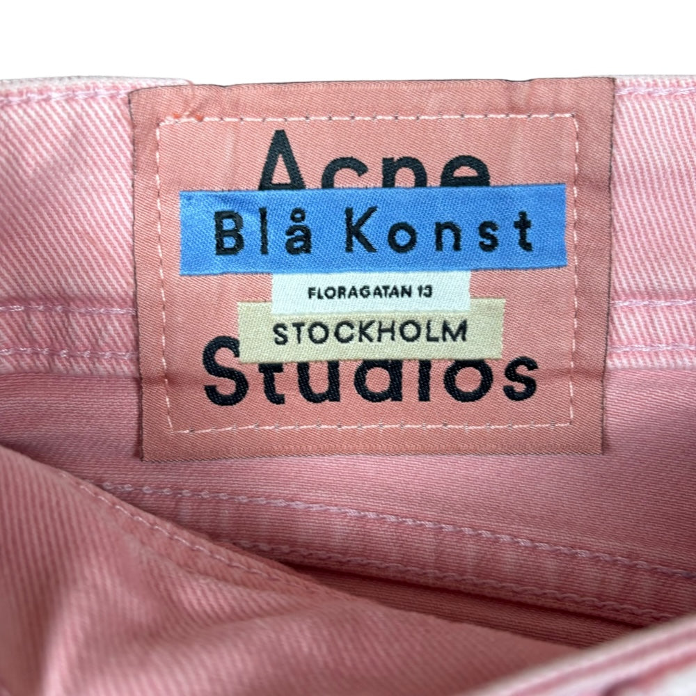 Acne Studios Climb Milky Pink Jeans - Ex Materia