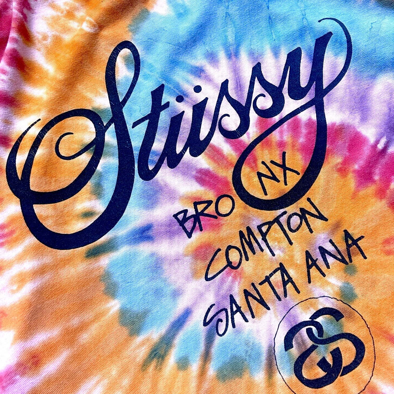 Tie-Dye Stussy T-Shirt - Ex Materia