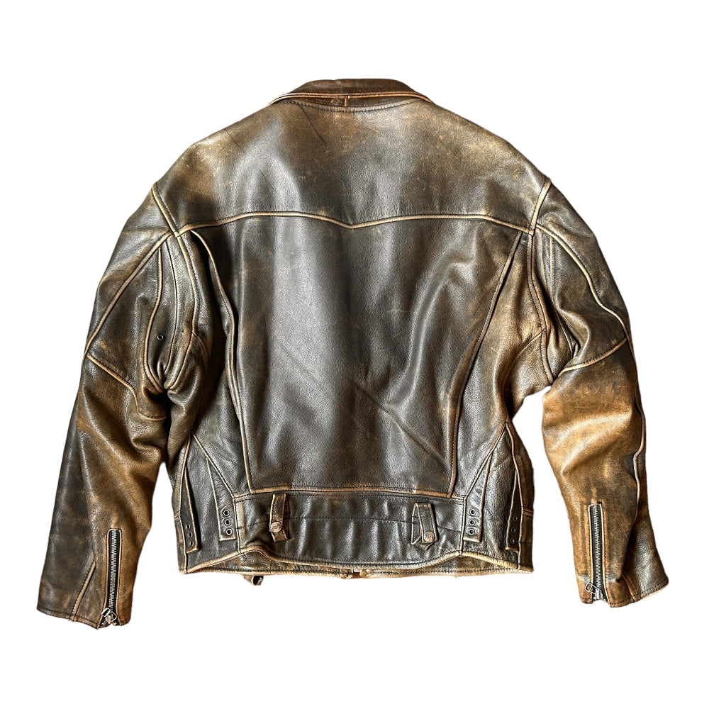 Vintage Leather Jacket Made in South Korea - Ex Materia