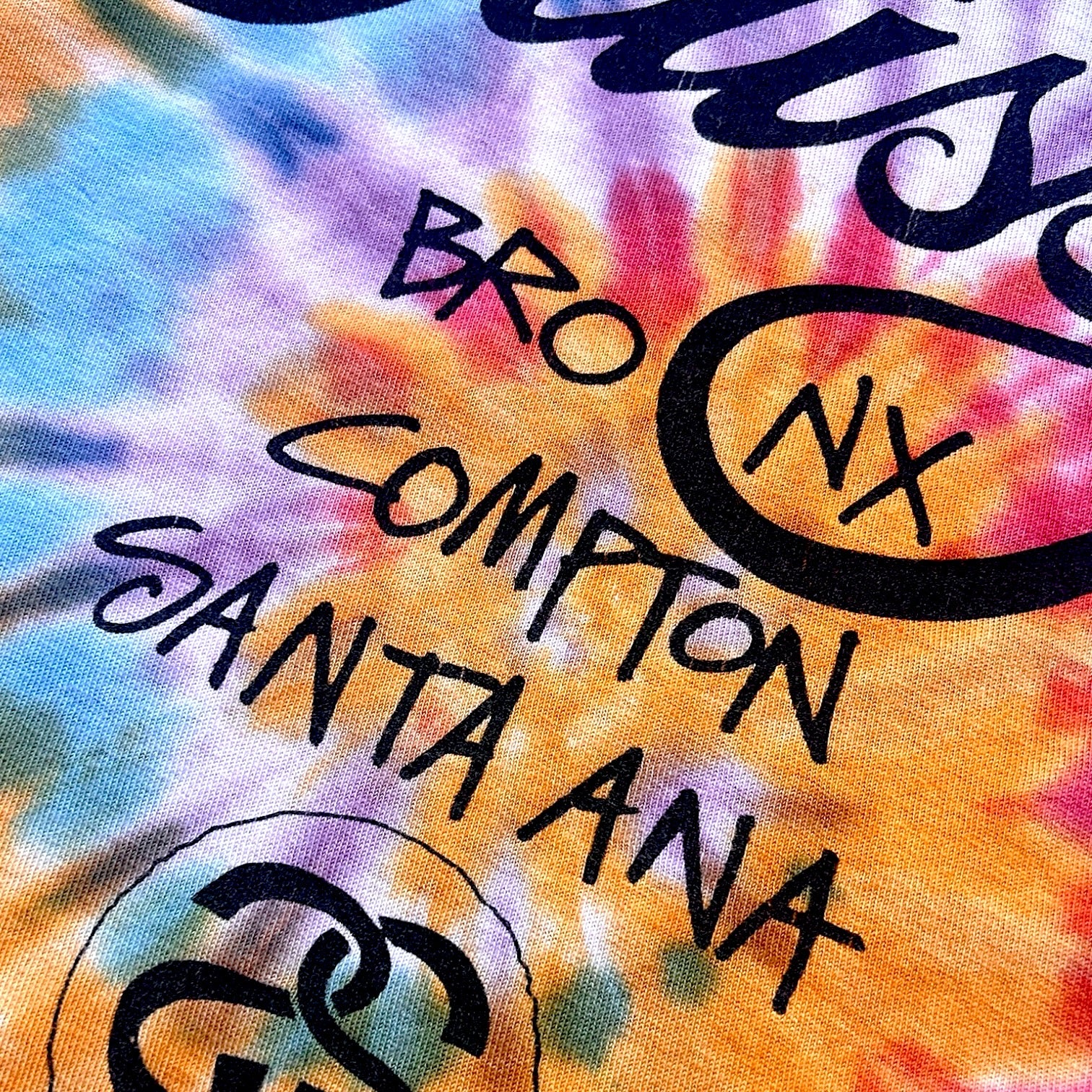 Tie-Dye Stussy T-Shirt - Ex Materia