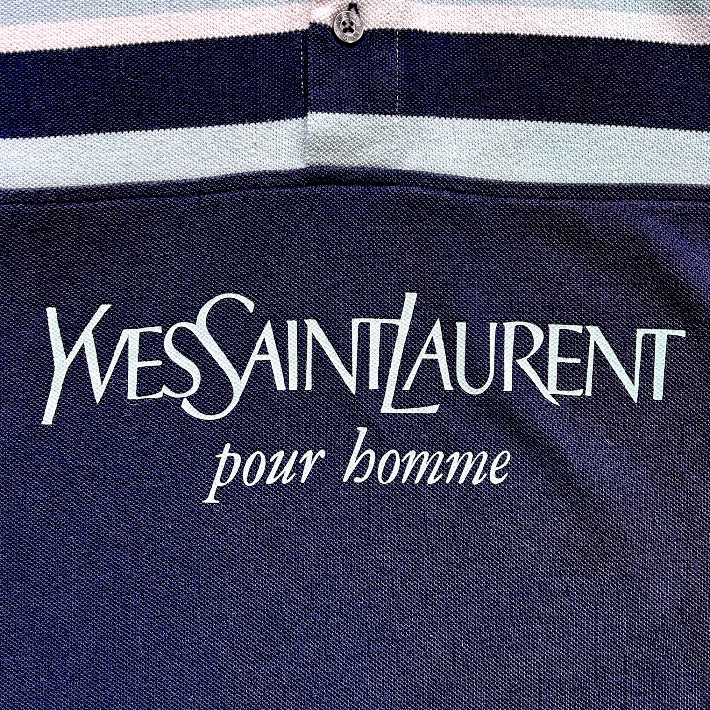 Vintage 90s Yves Saint Laurent Polo Shirt - Ex Materia
