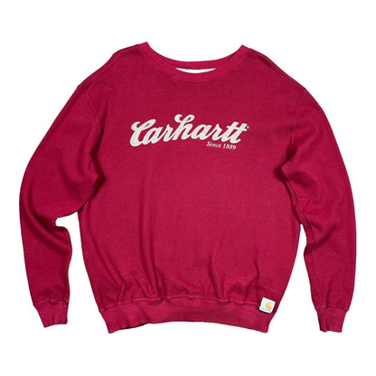 Carhartt Burgundy Red Sweatshirt - Ex Materia