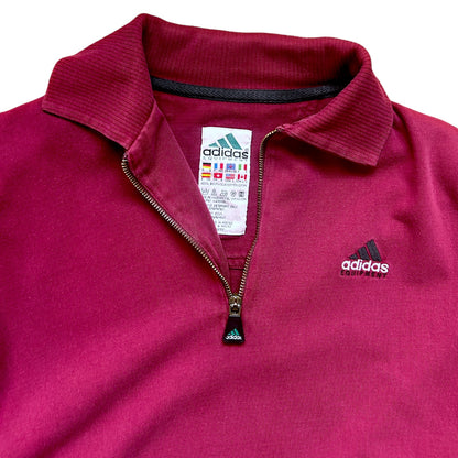 Adidas Equipment Vintage 90’s Half Zip Sweatshirt Crewneck - Ex Materia