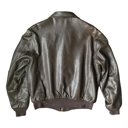 Vintage Cooper A-2 Made In USA Leather Flight Jacket - Ex Materia