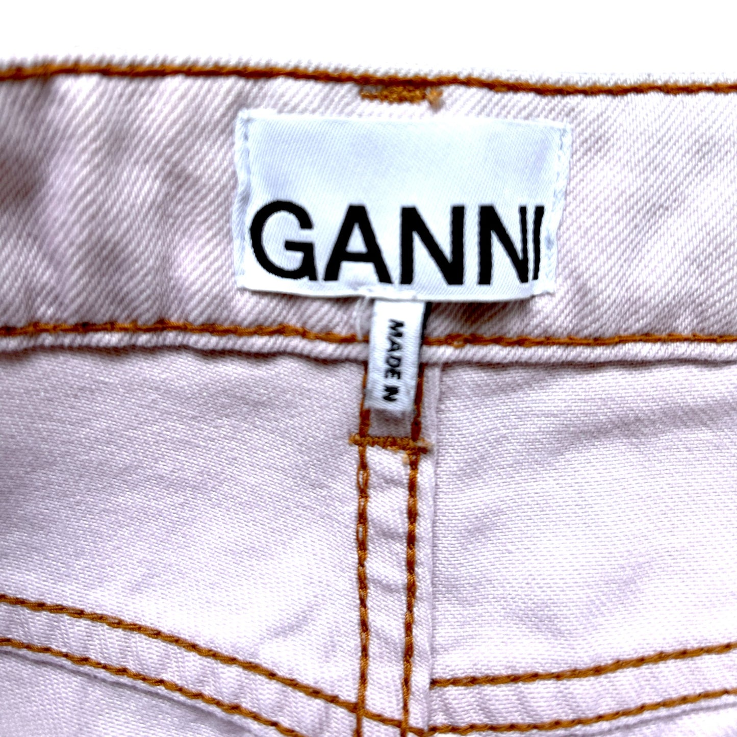 Ganni Overdyed Cutline Jeans - Ex Materia