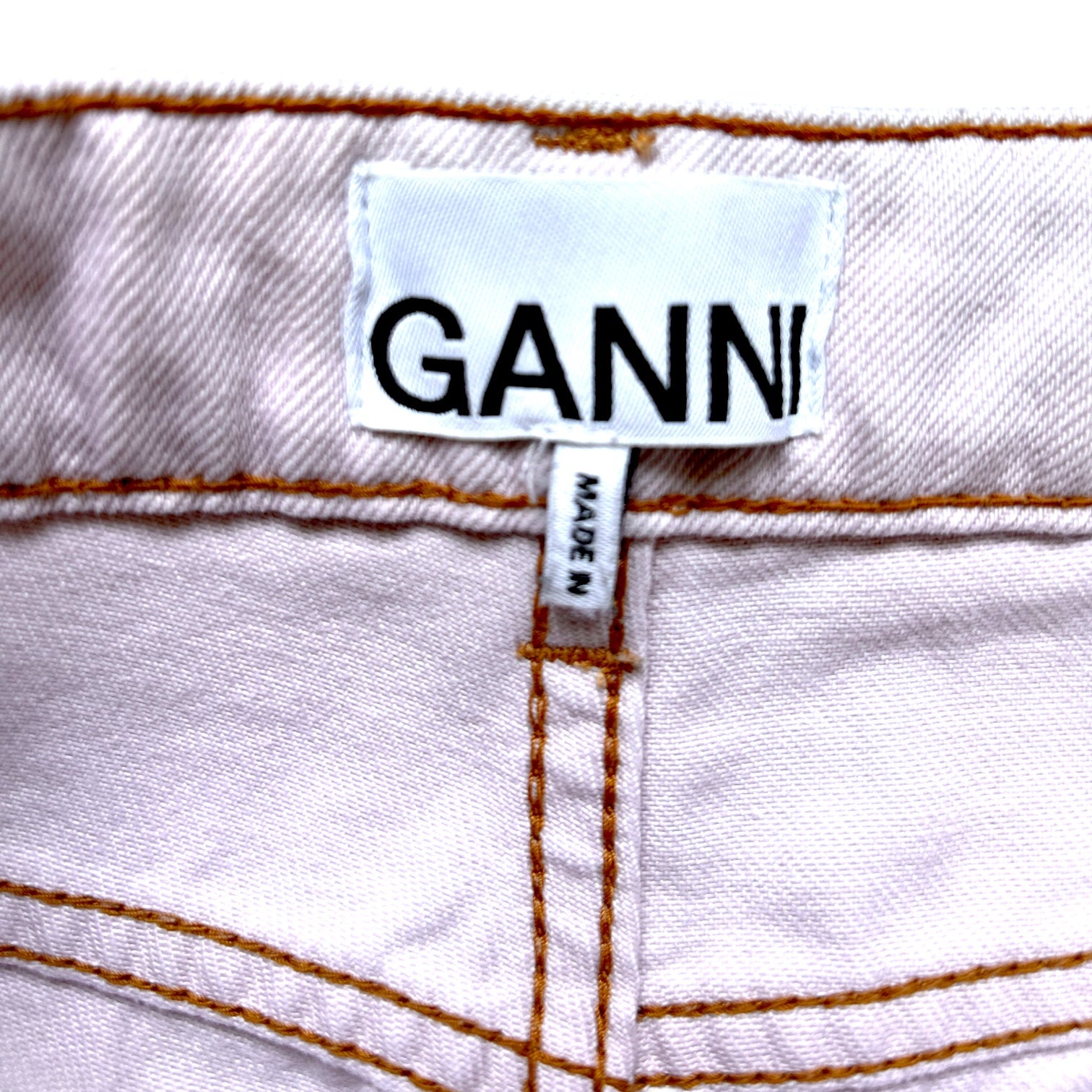 Ganni Overdyed Cutline Jeans - Ex Materia