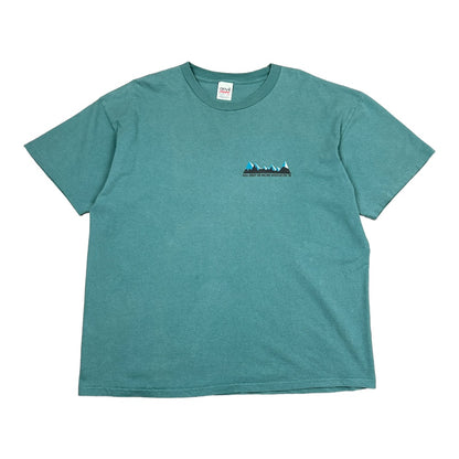 Vintage 90s Anvil Ski T-Shirt Made in USA - Ex Materia