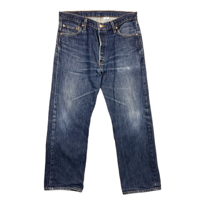 2007 Levi's 501 Blue Denim Jeans - Ex Materia