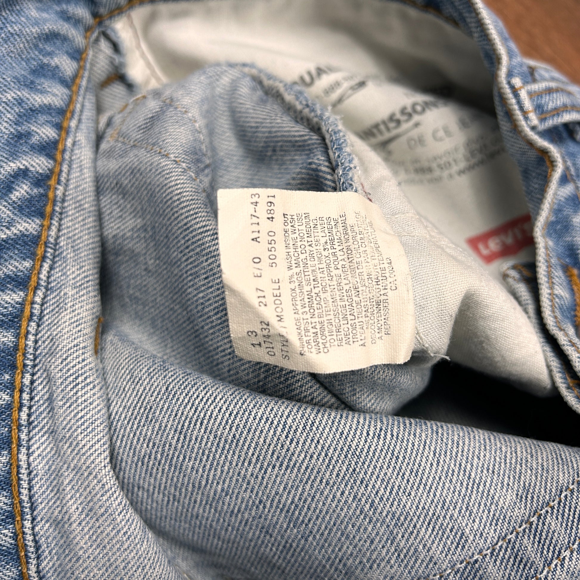 Vintage Levi’s 550 Canada 38/32 - Ex Materia
