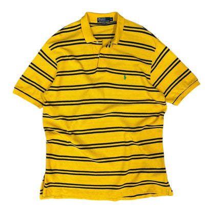 Yellow Striped Ralph Lauren Polo Shirt