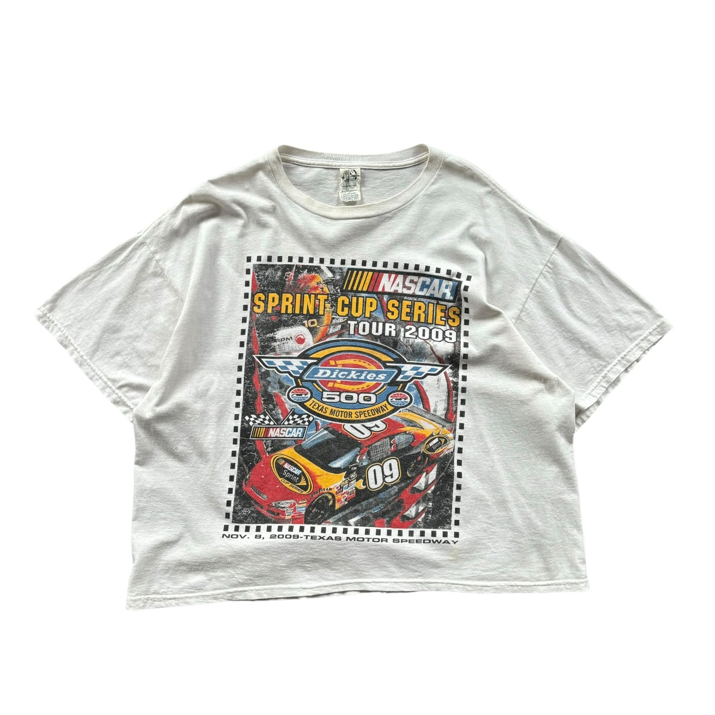 NASCAR Sprint Cup Series Tour 2009 Graphic Tee Cropped Fit - Ex Materia