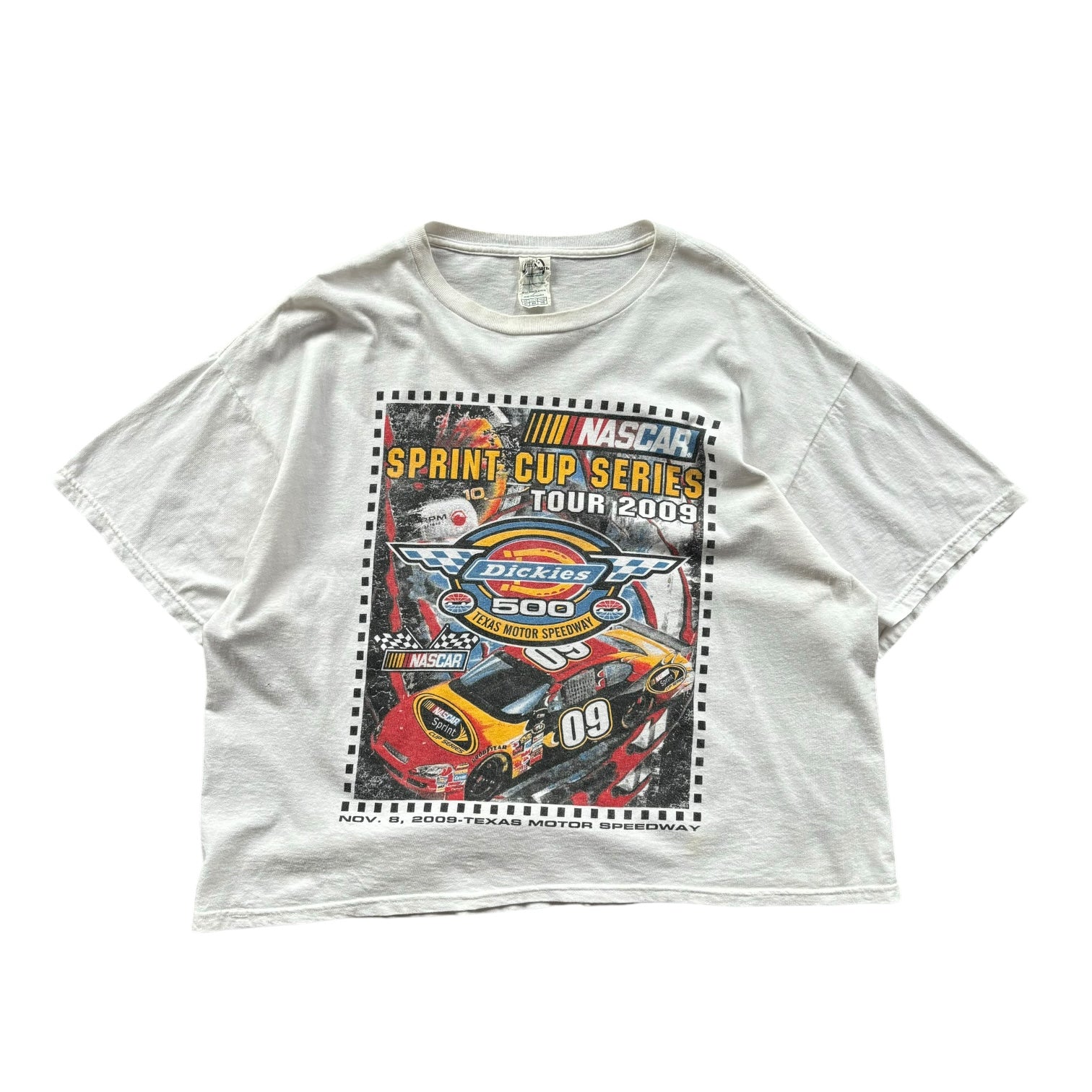 NASCAR Sprint Cup Series Tour 2009 Graphic Tee Cropped Fit - Ex Materia