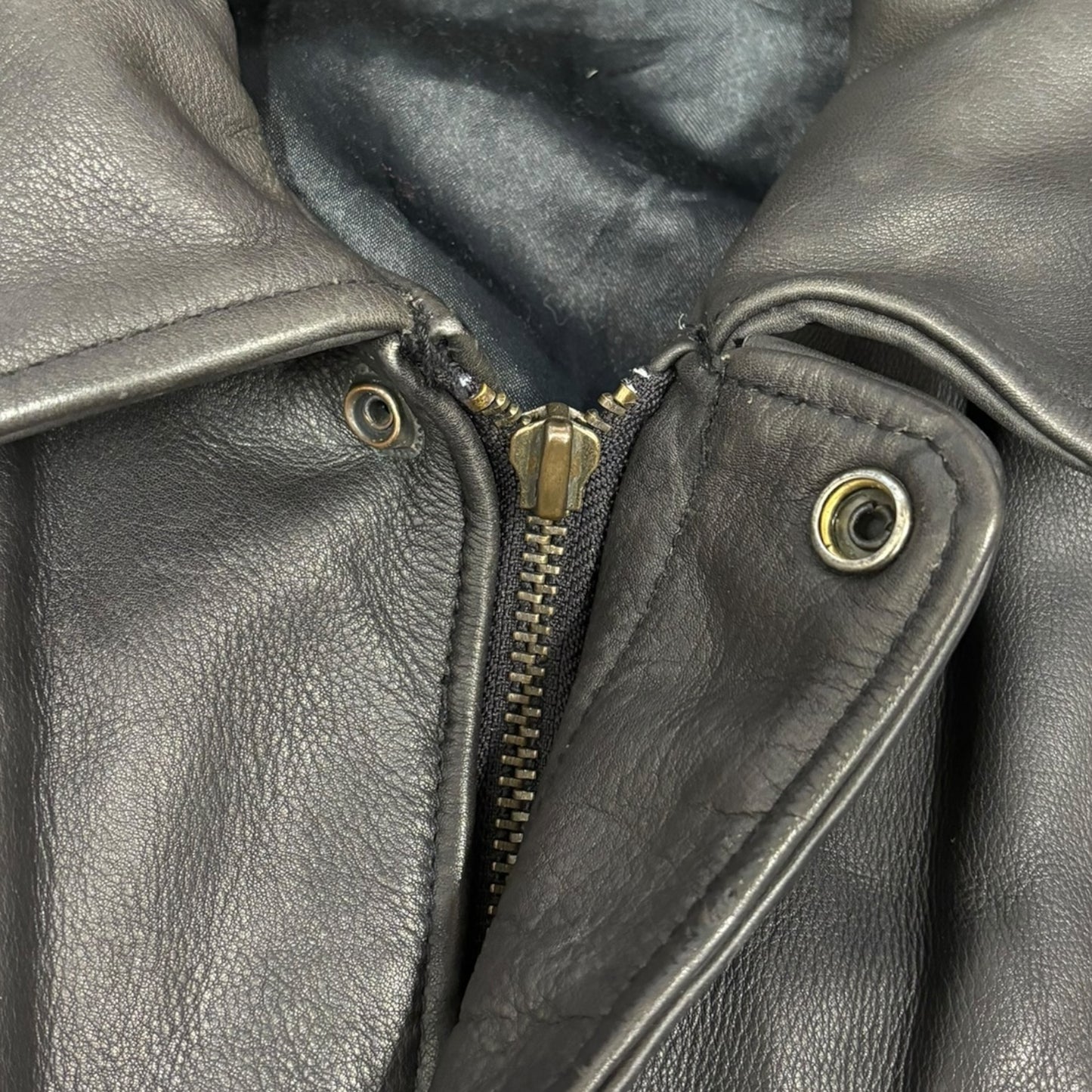 Leather Bomber Jacket - Ex Materia