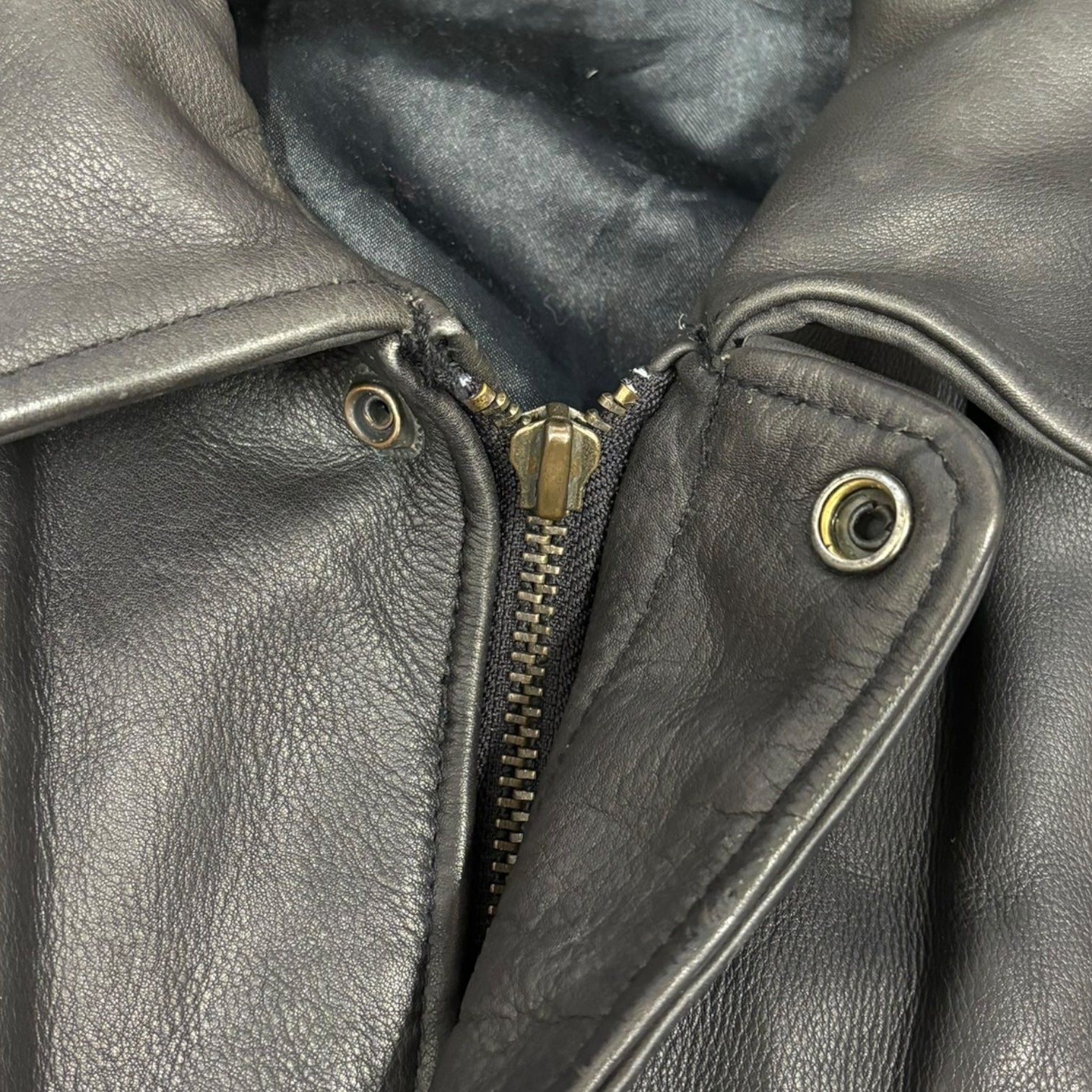 Leather Bomber Jacket - Ex Materia