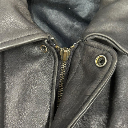 Leather Bomber Jacket - Ex Materia