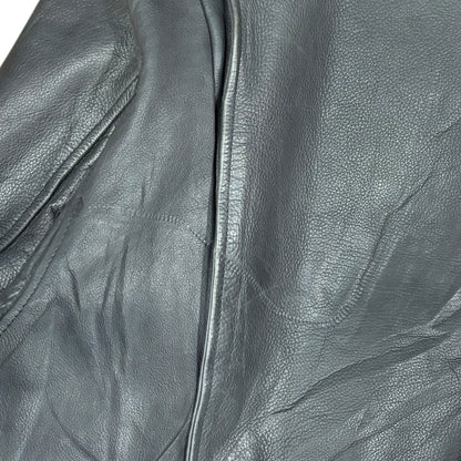 Leather Bomber Jacket - Ex Materia
