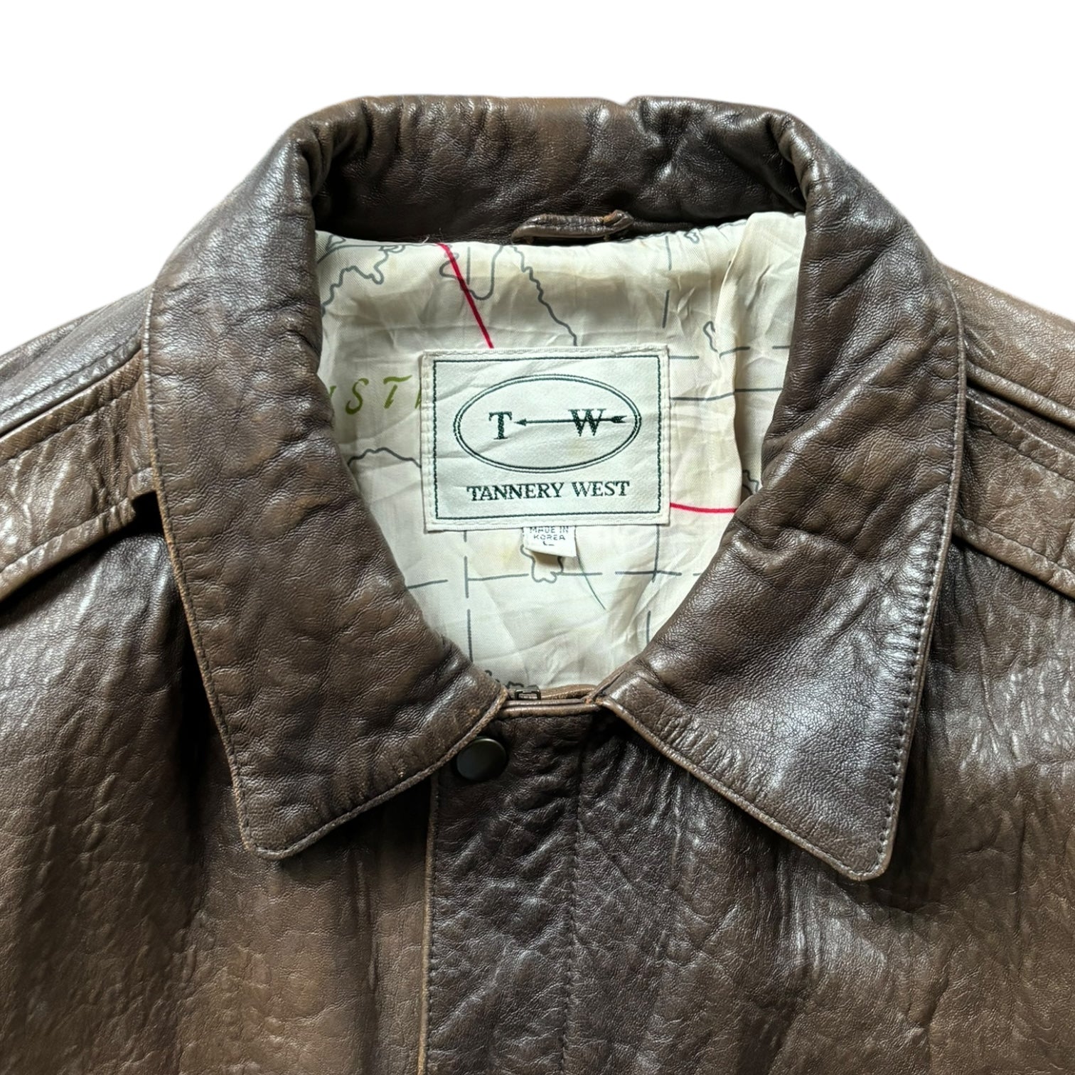 Tannery West Vintage Leather Jacket - Ex Materia