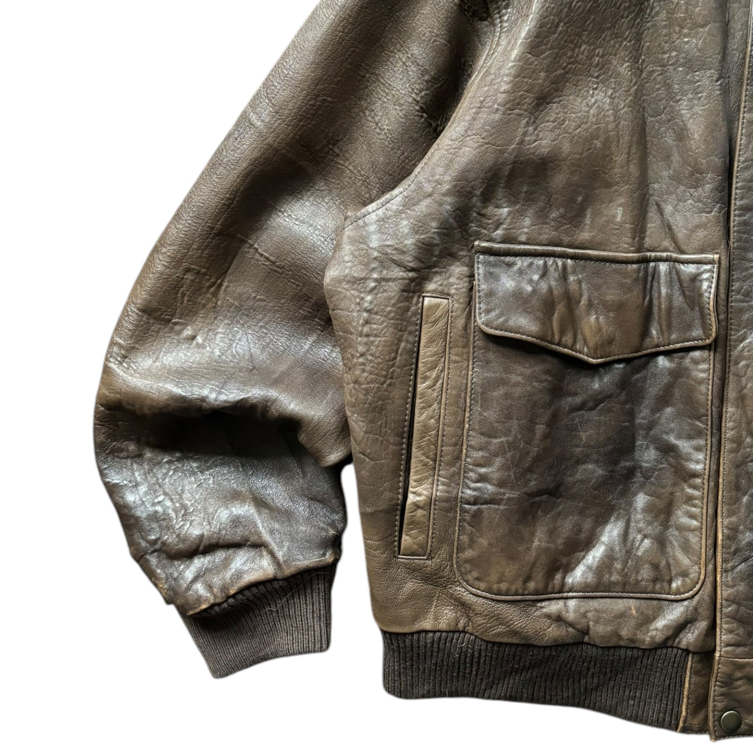 Tannery West Vintage Leather Jacket - Ex Materia