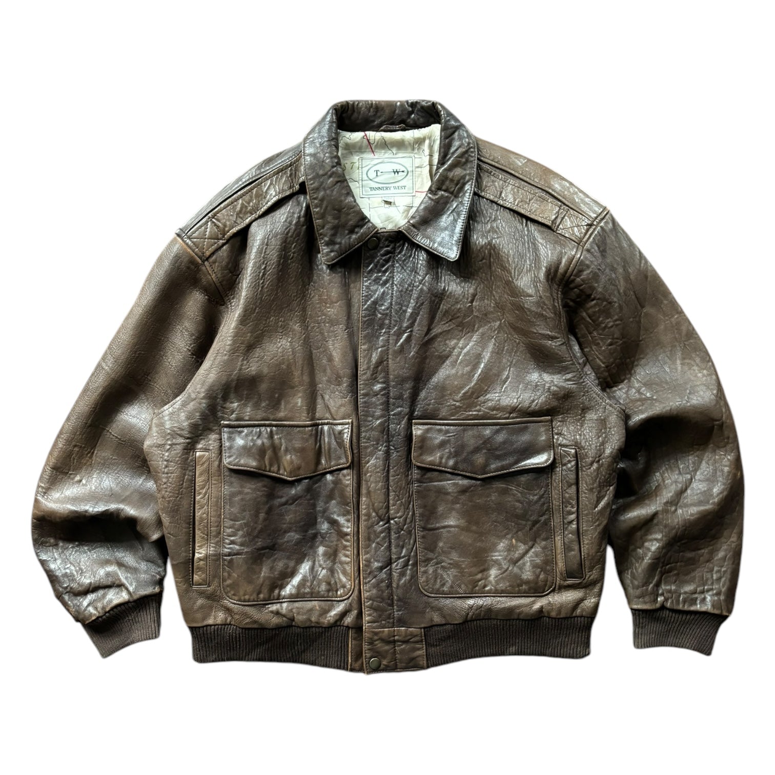 Tannery West Vintage Leather Jacket - Ex Materia