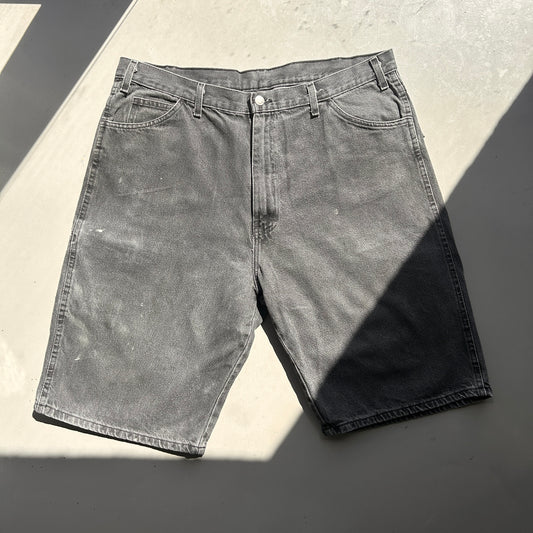 Distressed Gray Dickies Shorts W40
