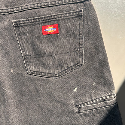 Distressed Gray Dickies Shorts W40