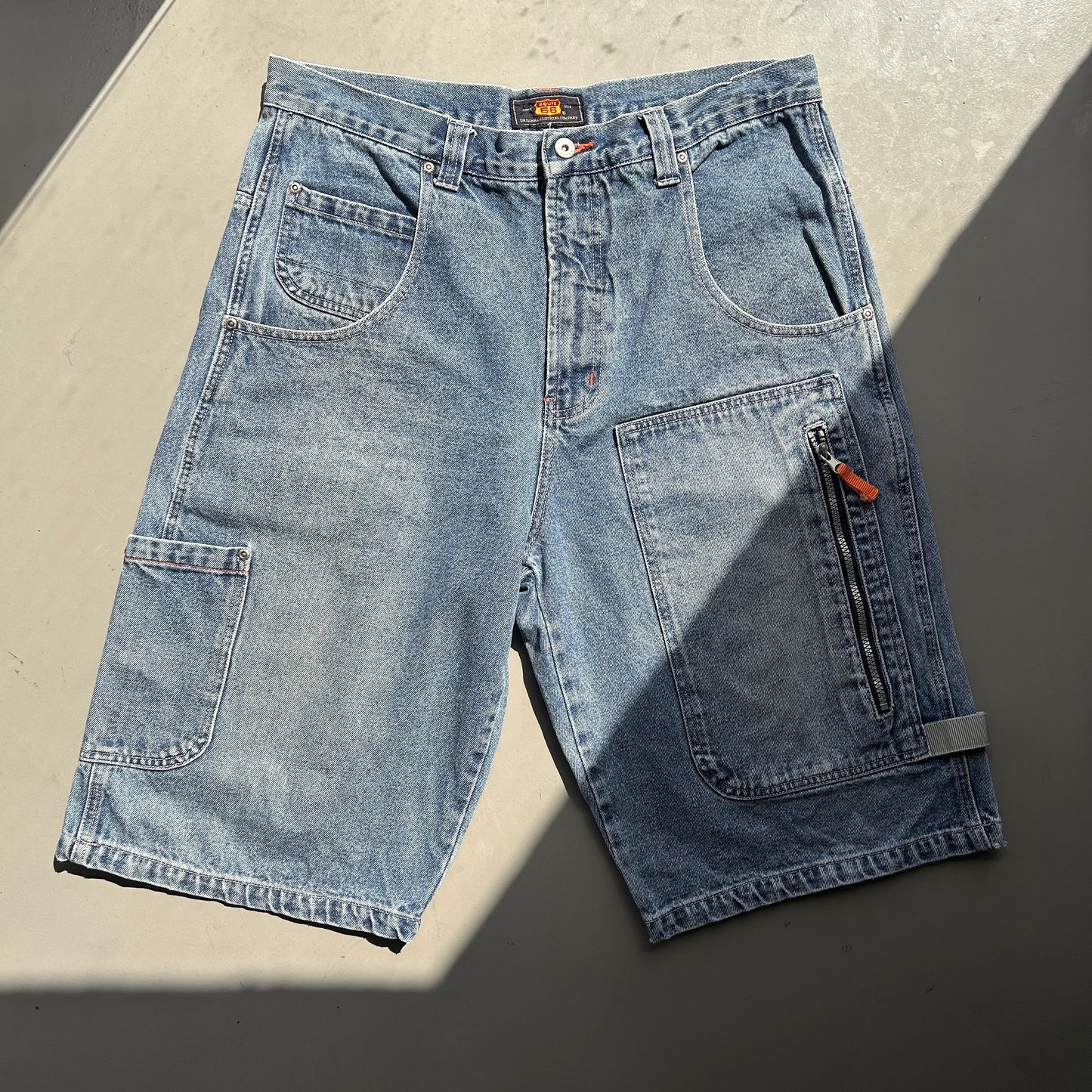 Vintage Route 66 Jorts W36