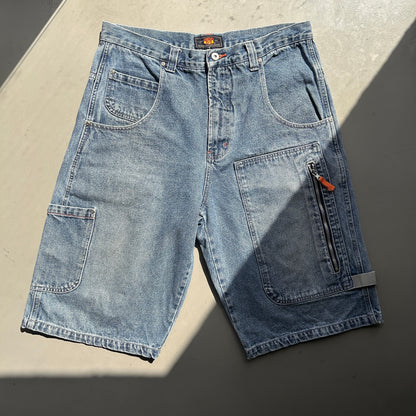 Vintage Route 66 Jorts W36