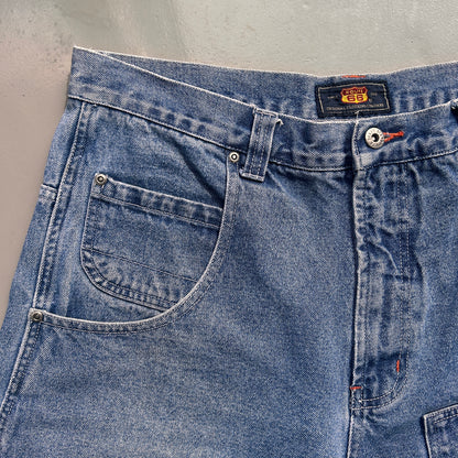 Vintage Route 66 Jorts W36
