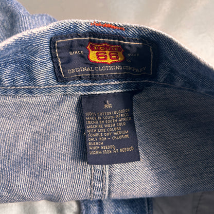 Vintage Route 66 Jorts W36