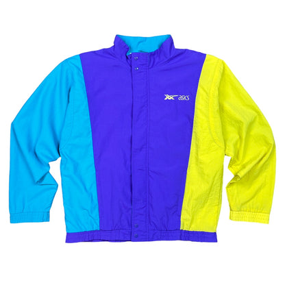Vintage Asics Colorful Windbreaker - Ex Materia