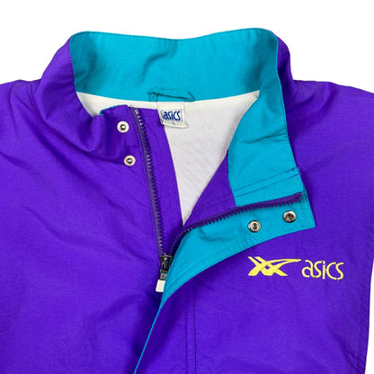 Vintage Asics Colorful Windbreaker - Ex Materia