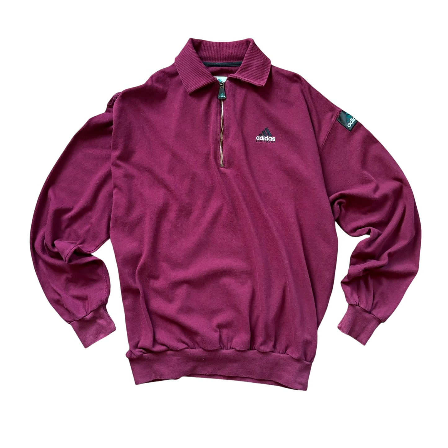 Adidas Equipment Vintage 90’s Half Zip Sweatshirt Crewneck - Ex Materia