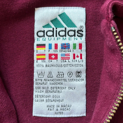 Adidas Equipment Vintage 90’s Half Zip Sweatshirt Crewneck - Ex Materia