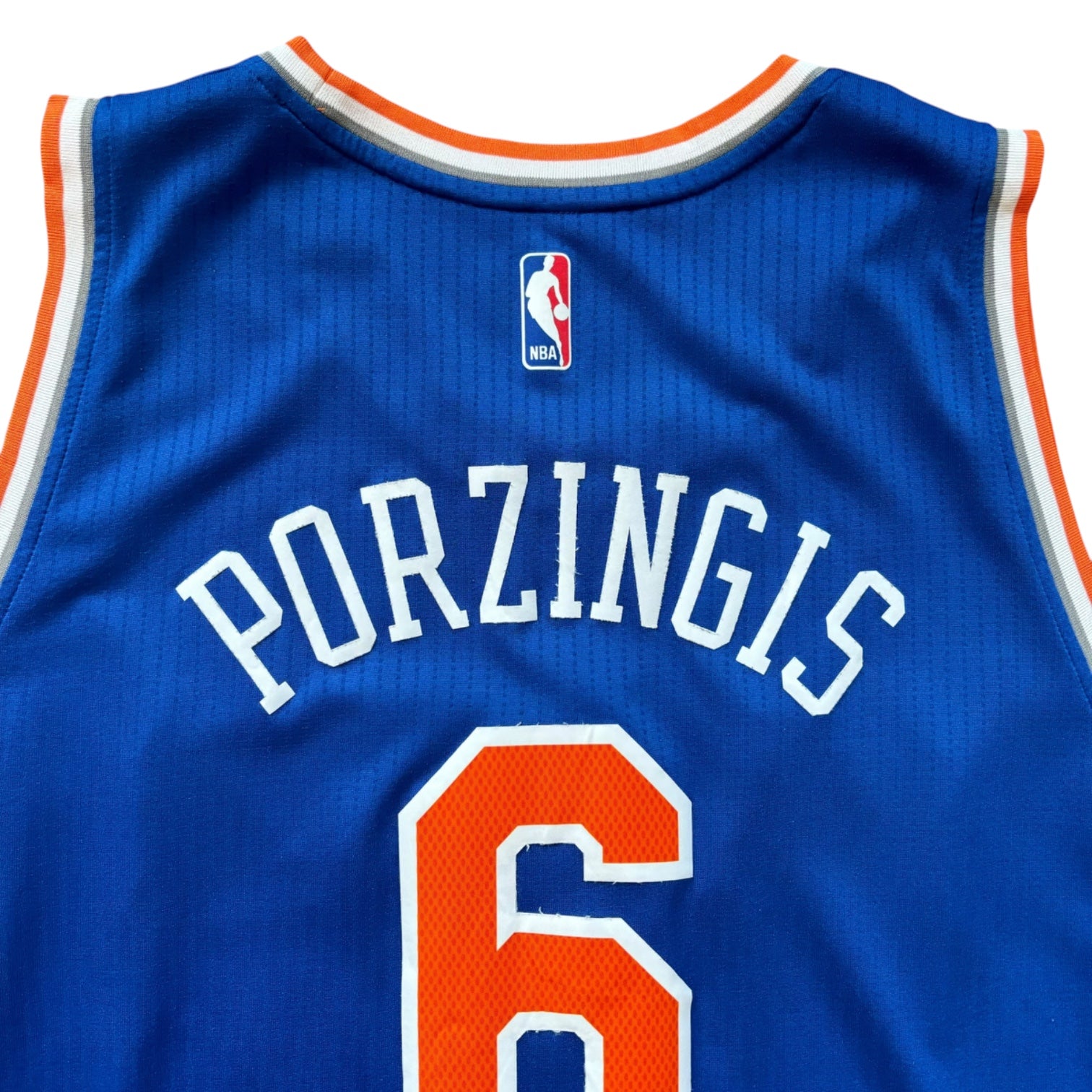 Adidas NY New York Knicks #6 Porzingis Basketball Jersey - Ex Materia