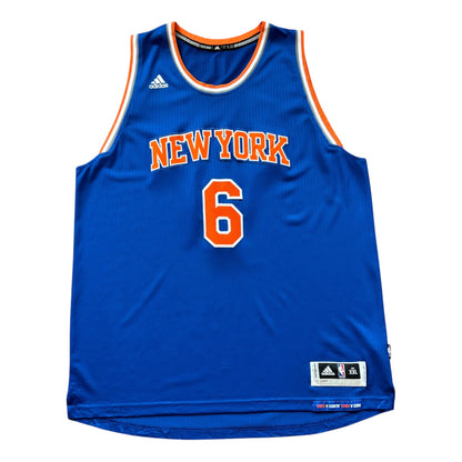 Adidas NY New York Knicks #6 Porzingis Basketball Jersey - Ex Materia