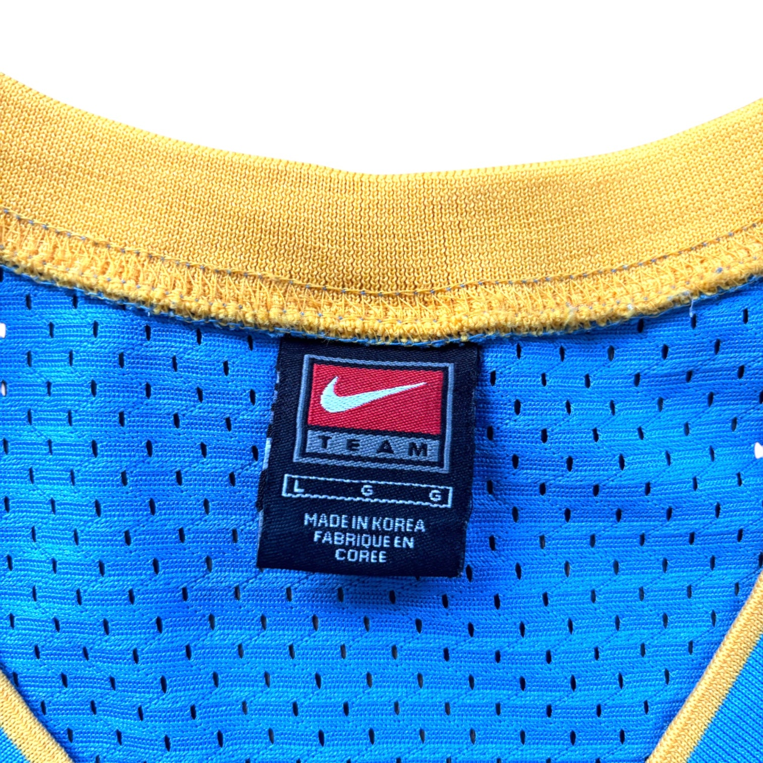 Vintage NBA Denver Nuggets Basketball Jersey #15 Carmelo Anthony Size L Nike - Ex Materia
