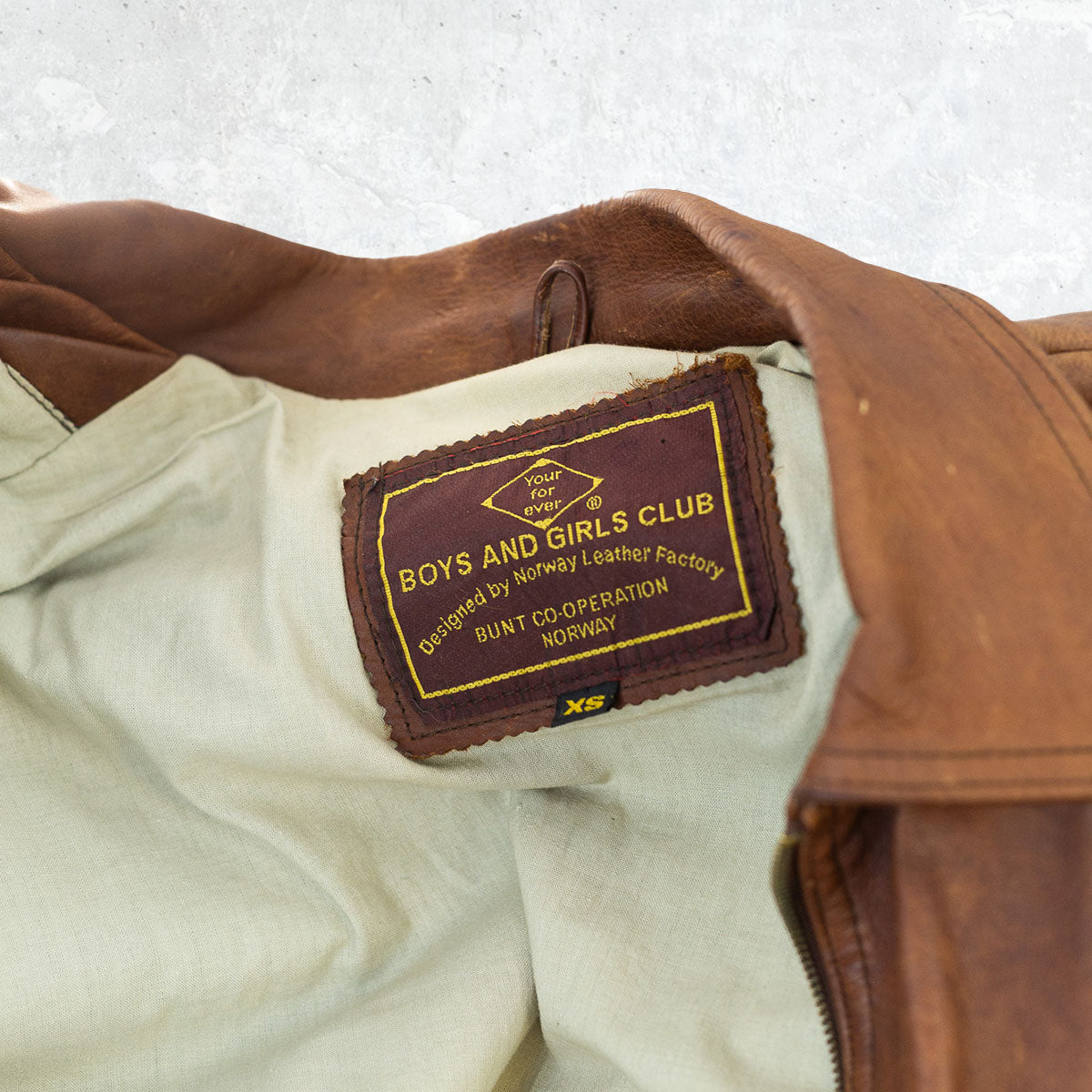 Vintage leather jacket - Ex Materia