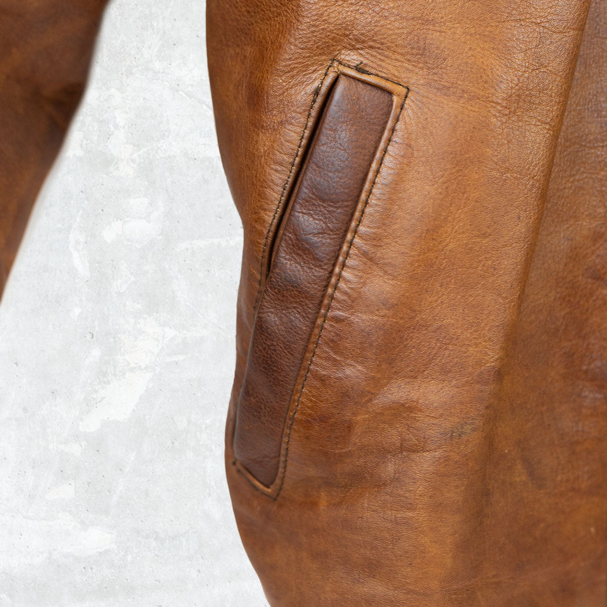 Vintage leather jacket - Ex Materia