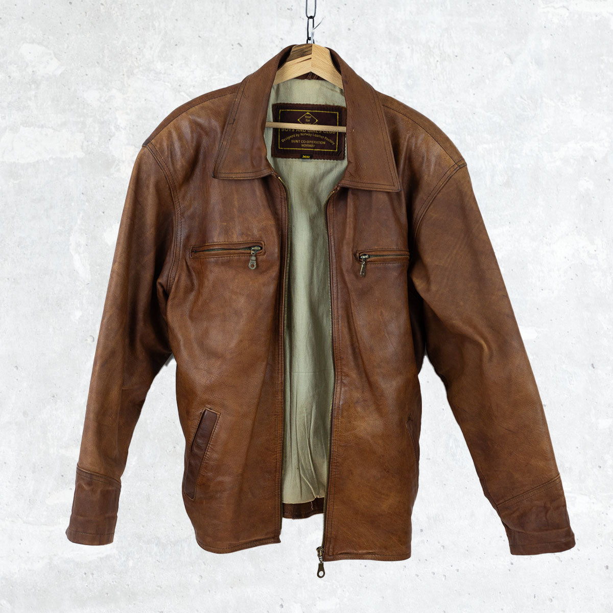 Vintage leather jacket - Ex Materia