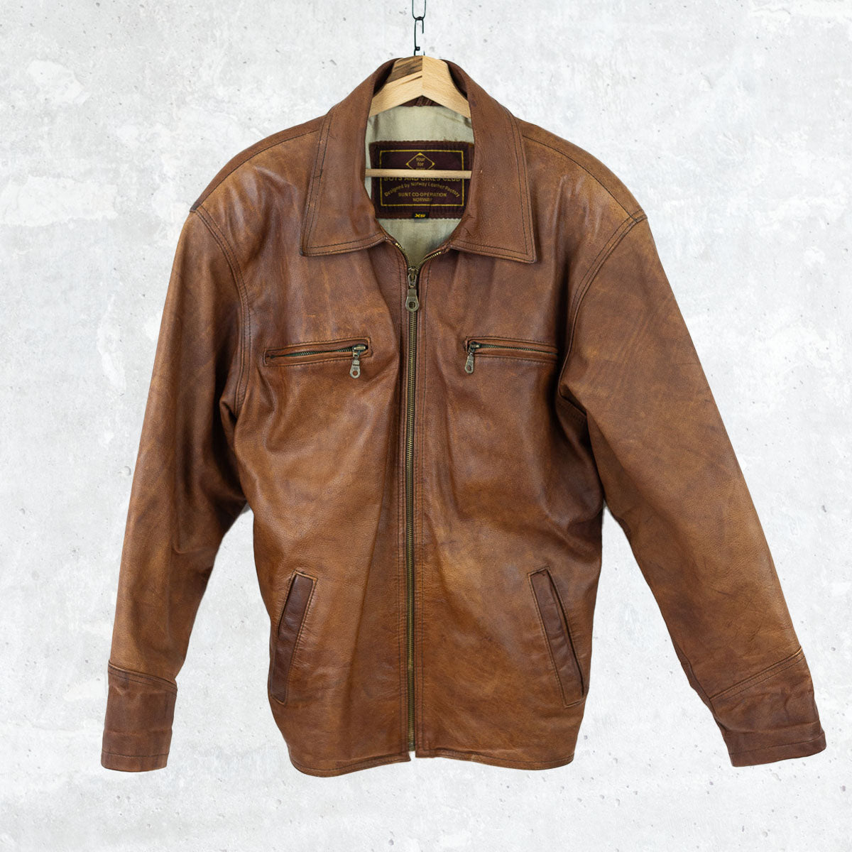 Vintage leather jacket - Ex Materia