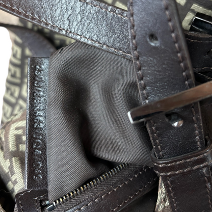 Vintage Fendi Zucchino Canvas Bag - Ex Materia