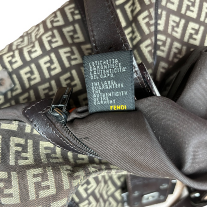 Vintage Fendi Zucchino Canvas Bag - Ex Materia