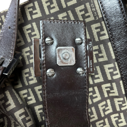 Vintage Fendi Zucchino Canvas Bag - Ex Materia