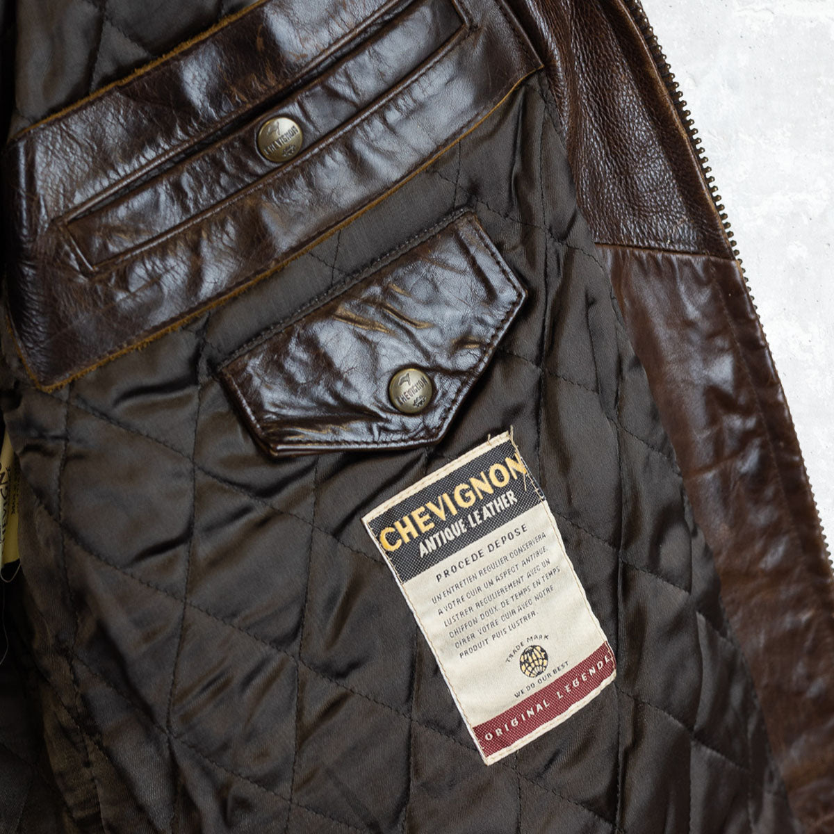 Vintage Leather jacket - Ex Materia