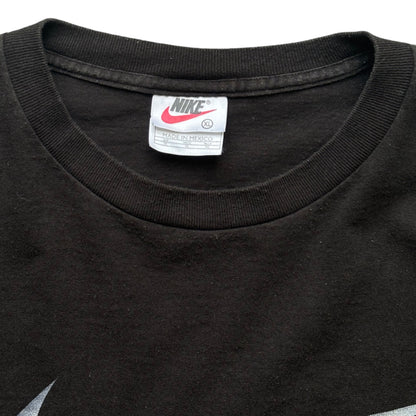 Vintage 90's Nike Swoosh Black White Tag T-Shirt